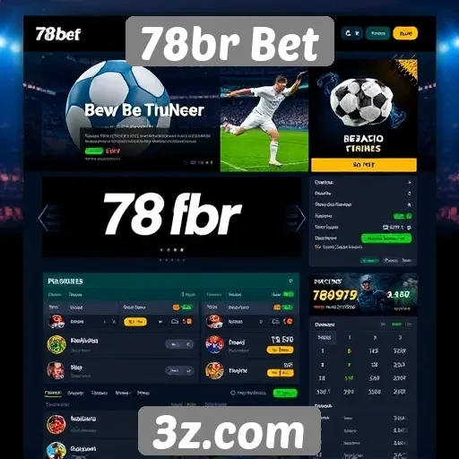 Interface do site e experiência do usuário no 78br Bet